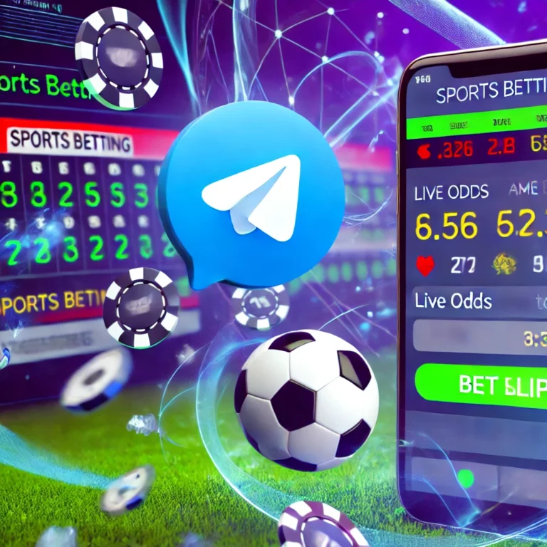 An image showing betting on iphone and android using Telegram